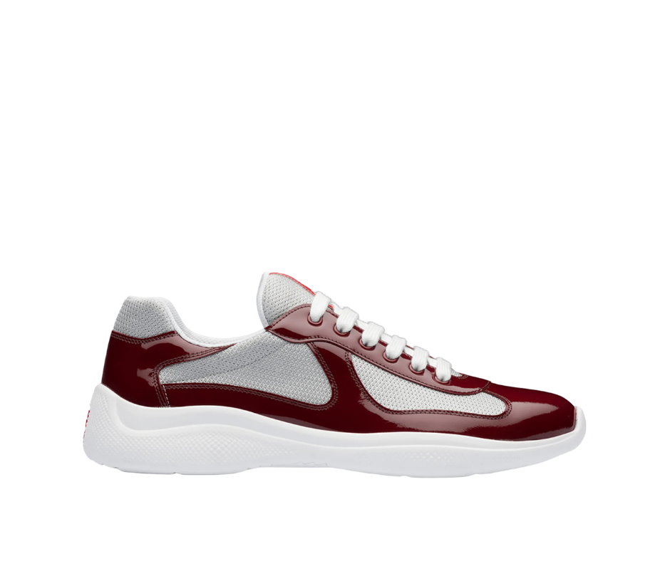 Sneakers street USA low Grenat