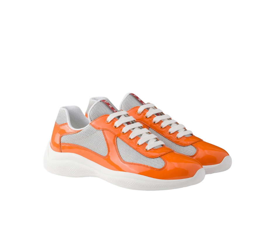 Sneakers street USA low orange