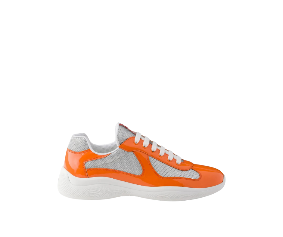 Sneakers street USA low orange