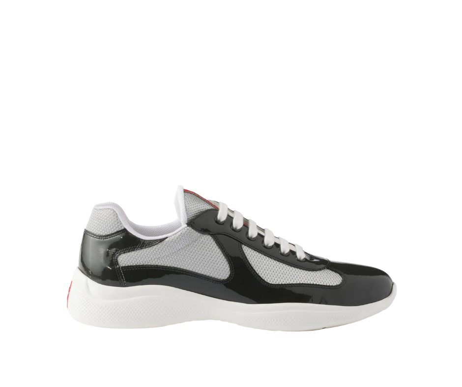 Sneakers street USA low black & gray
