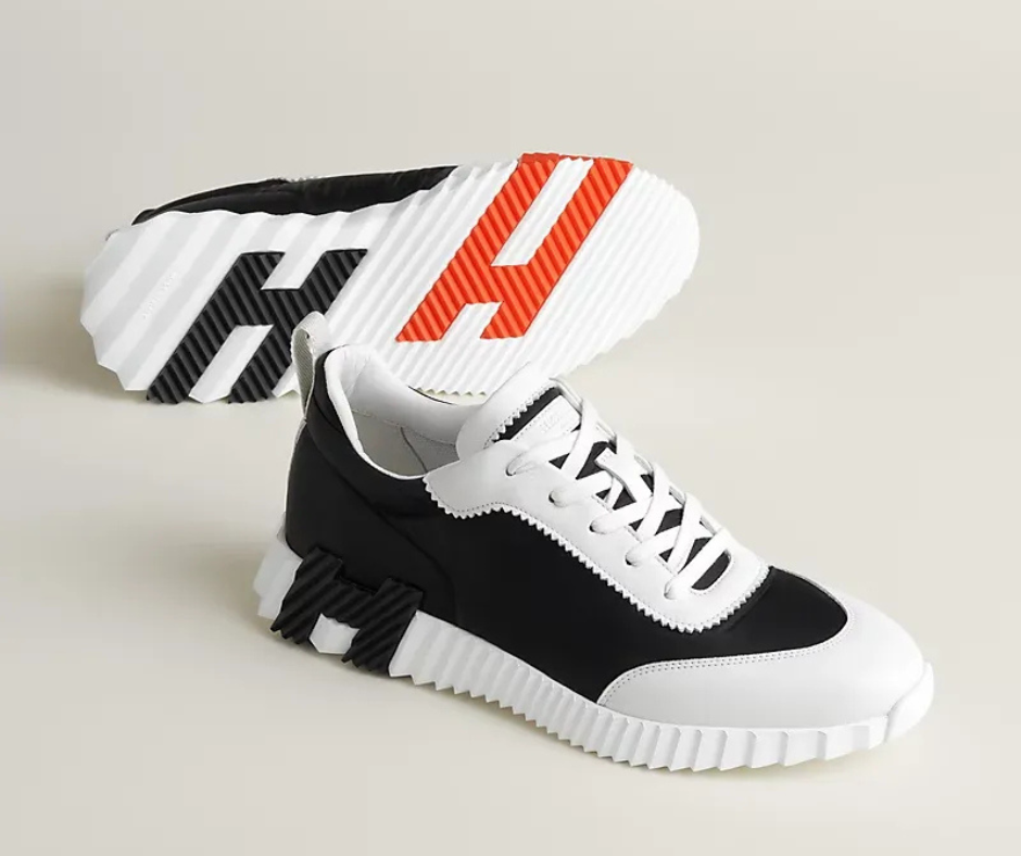 Sneaker H -  Black & Orange