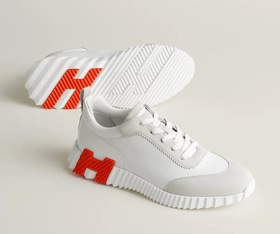 Sneaker H -  White & Orange