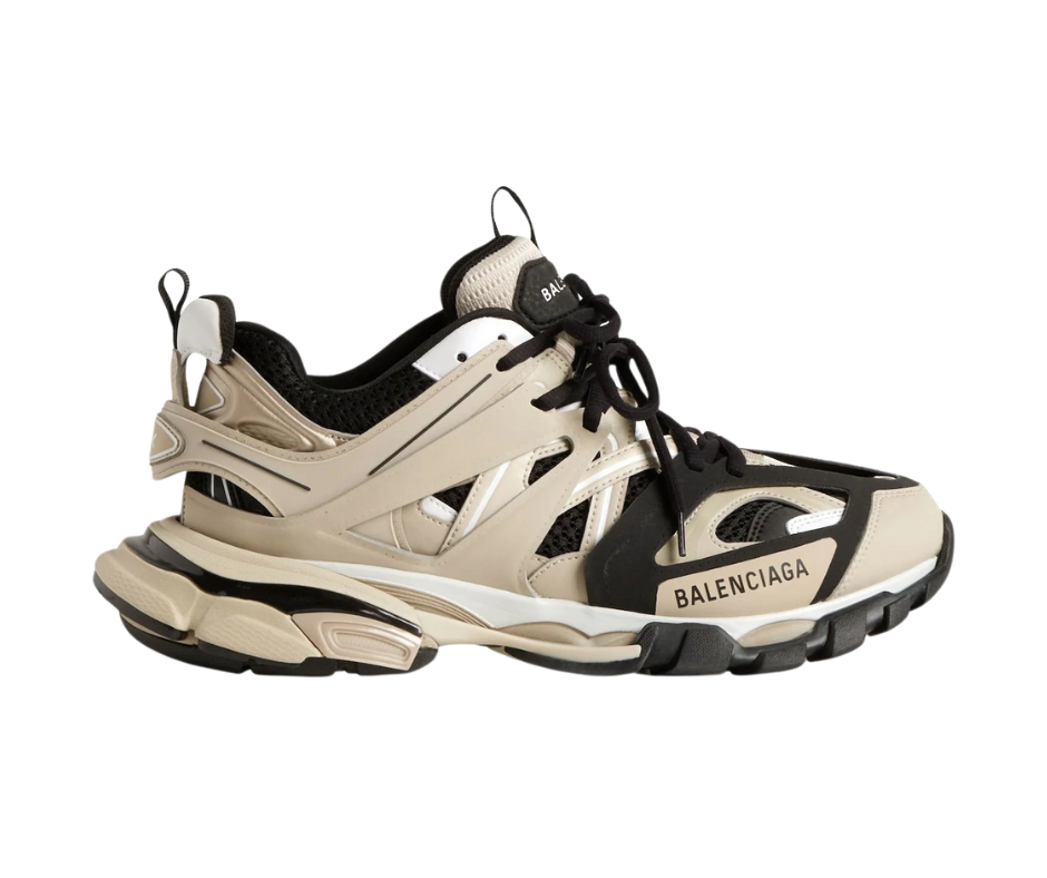 Sneakers B - BEIGE BLACK