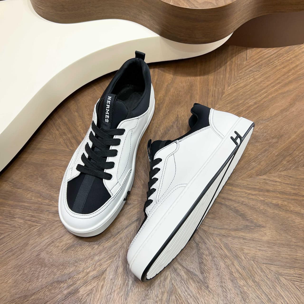 Sneaker H - White&Black
