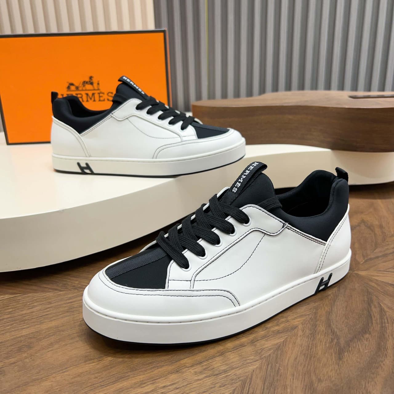 Sneaker H - White&Black